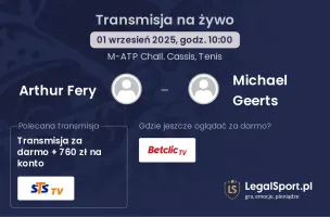 Arthur Fery - Michael Geerts gdzie oglądać?