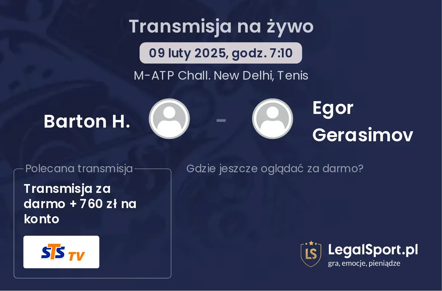 Barton H. - Egor Gerasimov gdzie oglądać?