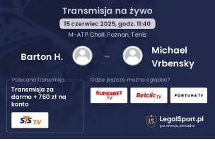 Barton H. - Michael Vrbensky gdzie oglądać?