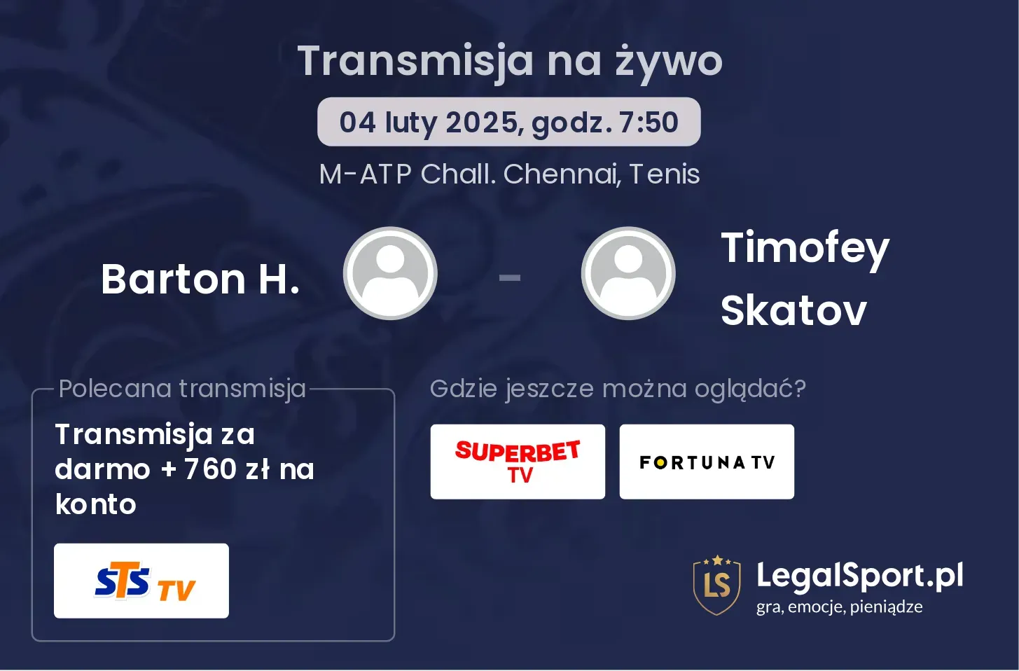 Barton H. - Timofey Skatov gdzie oglądać?