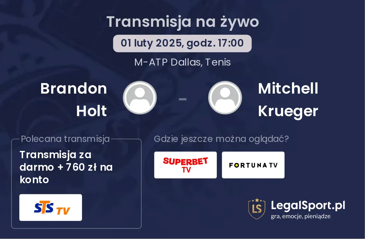 Brandon Holt - Mitchell Krueger gdzie oglądać?