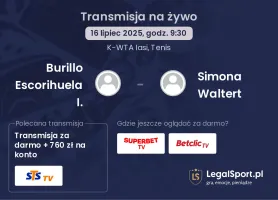 Burillo Escorihuela I. - Simona Waltert gdzie oglądać?