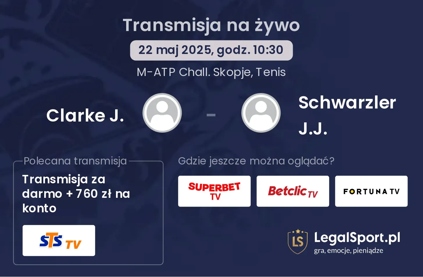 Clarke J. - Schwarzler J.J. gdzie oglądać?