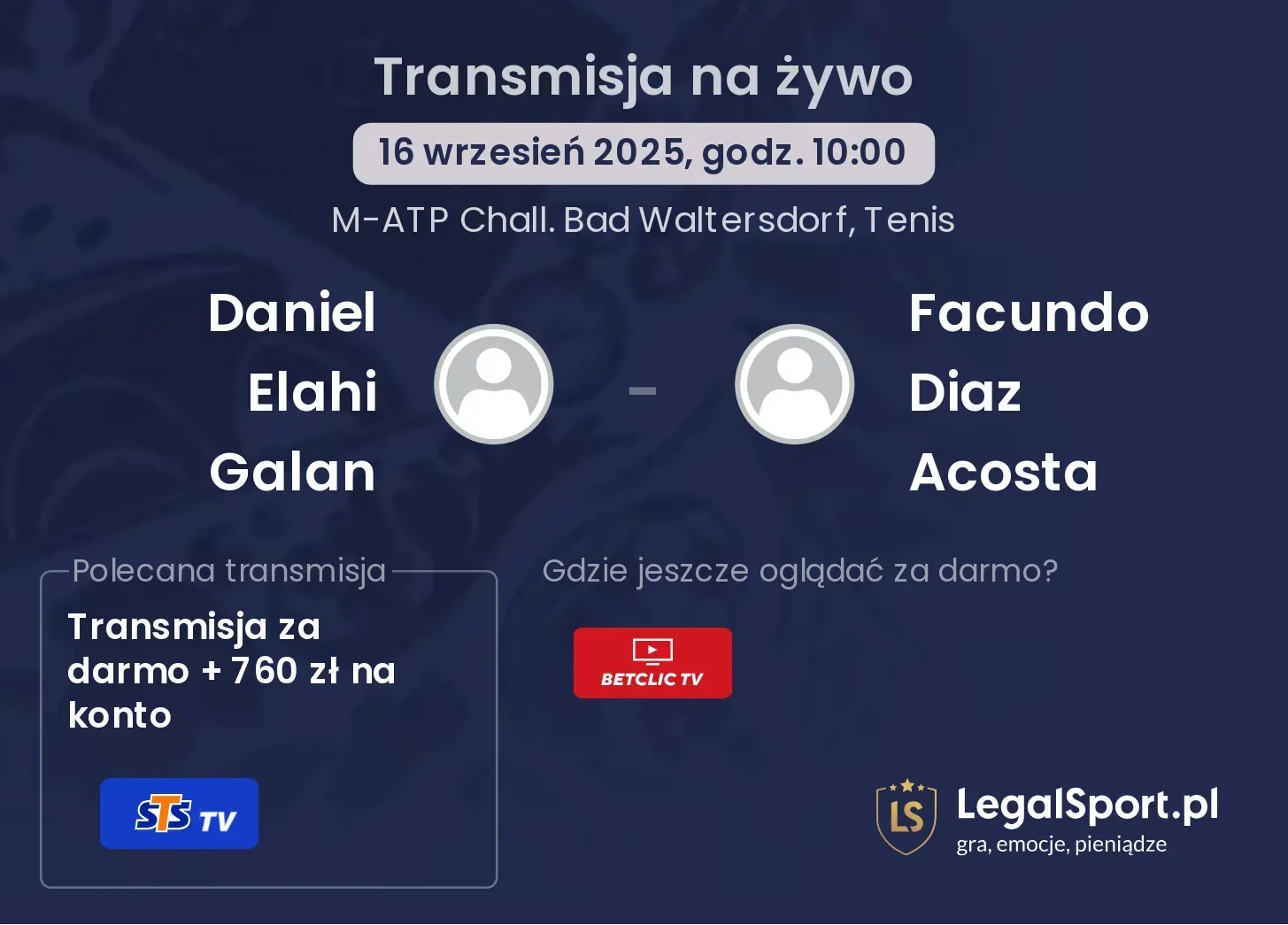 Daniel Elahi Galan - Facundo Diaz Acosta gdzie oglądać?