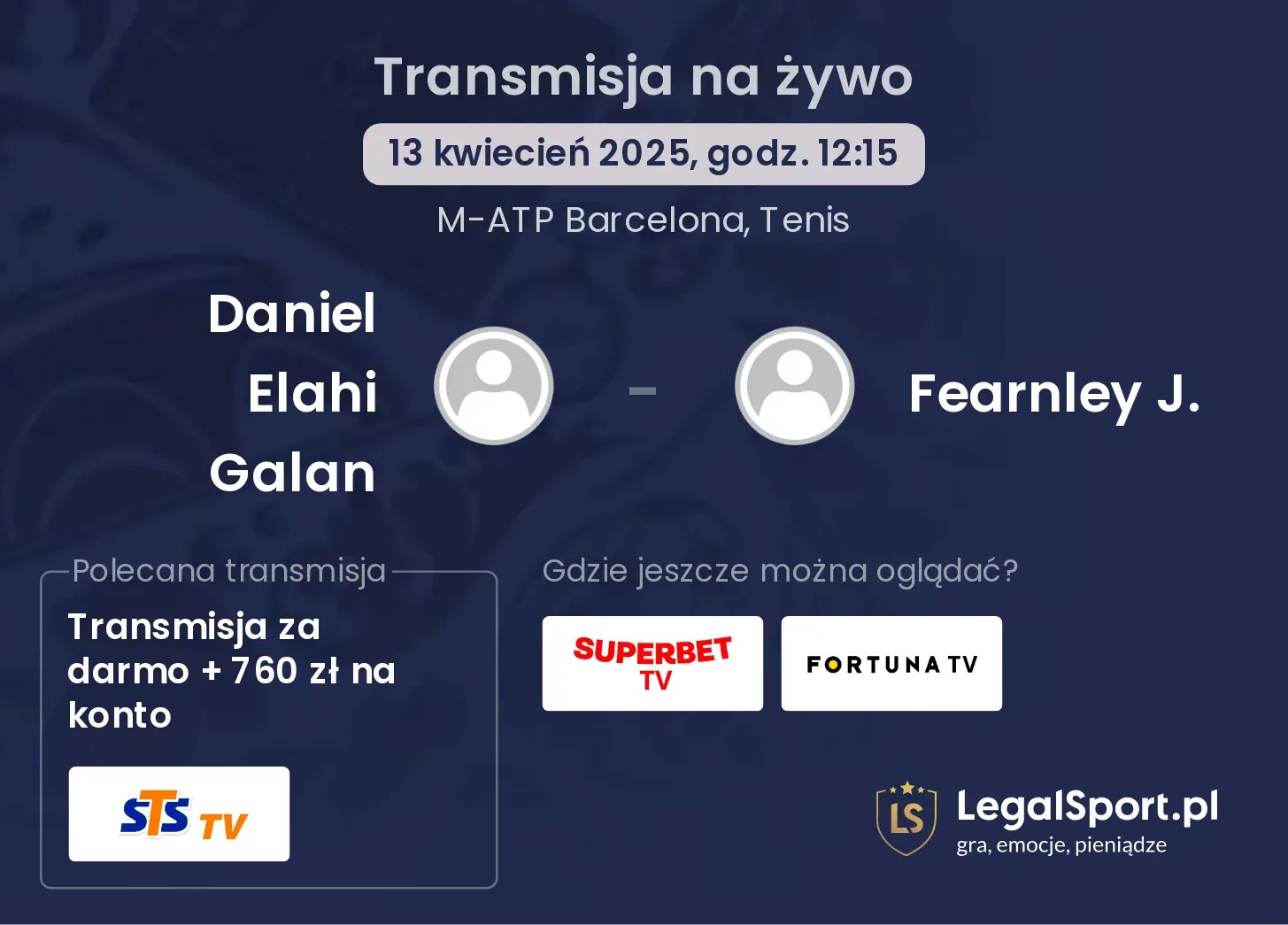 Daniel Elahi Galan - Fearnley J. gdzie oglądać?