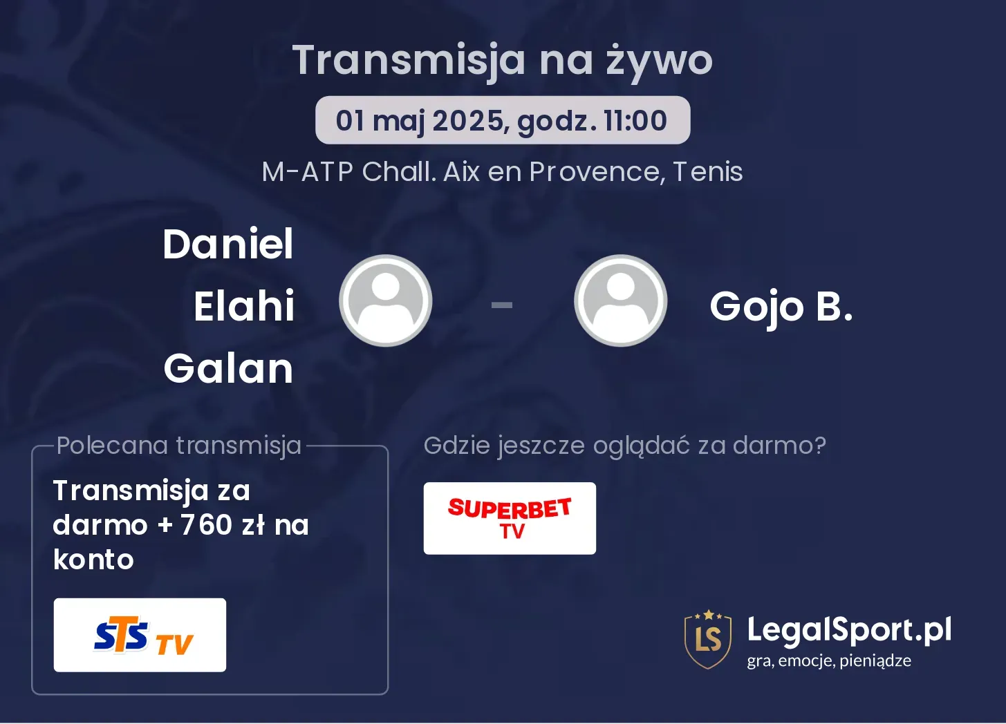 Daniel Elahi Galan - Gojo B. transmisja na żywo