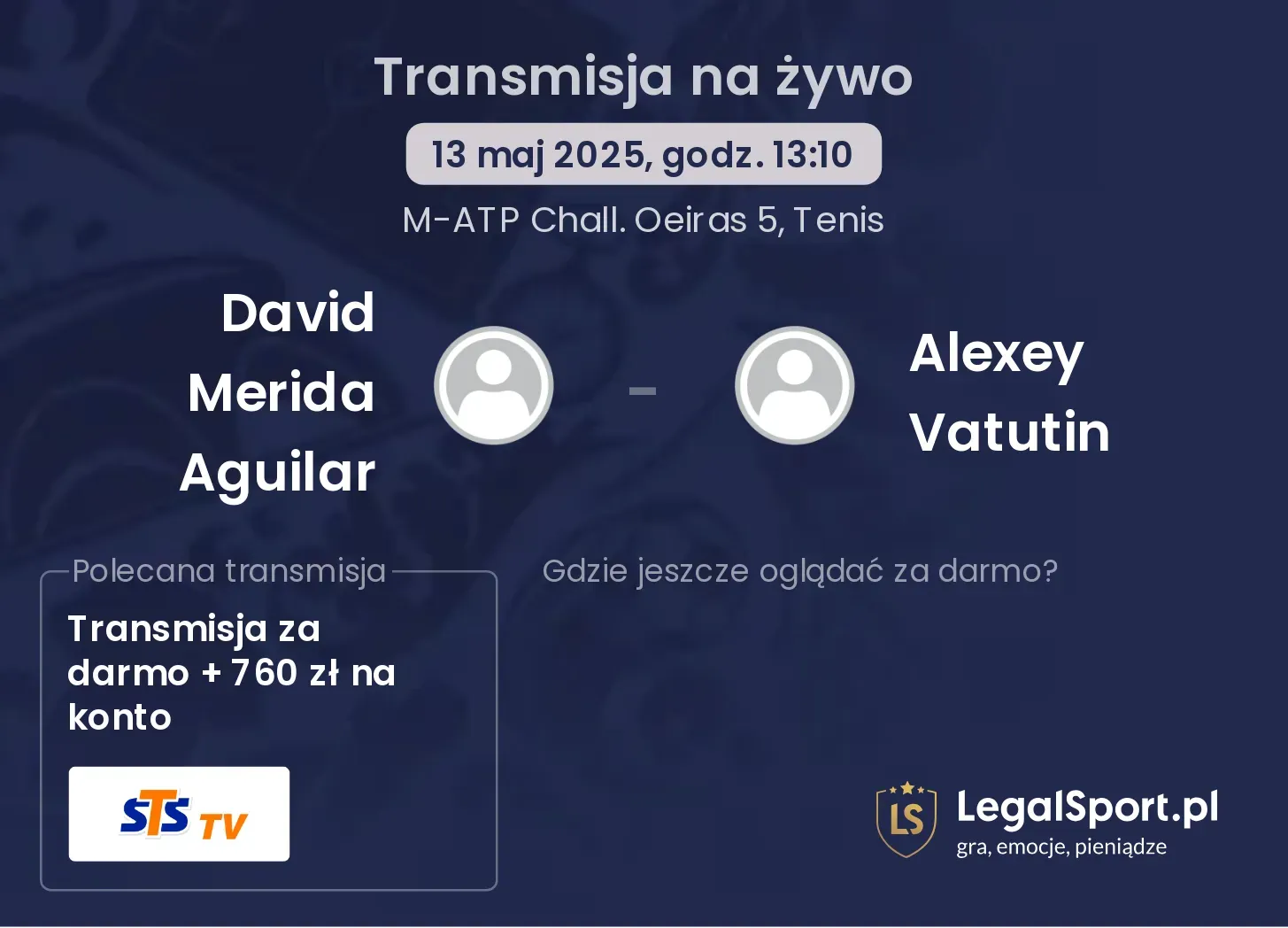 David Merida Aguilar - Alexey Vatutin transmisja na żywo