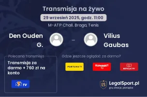 Den Ouden G. - Vilius Gaubas gdzie oglądać?