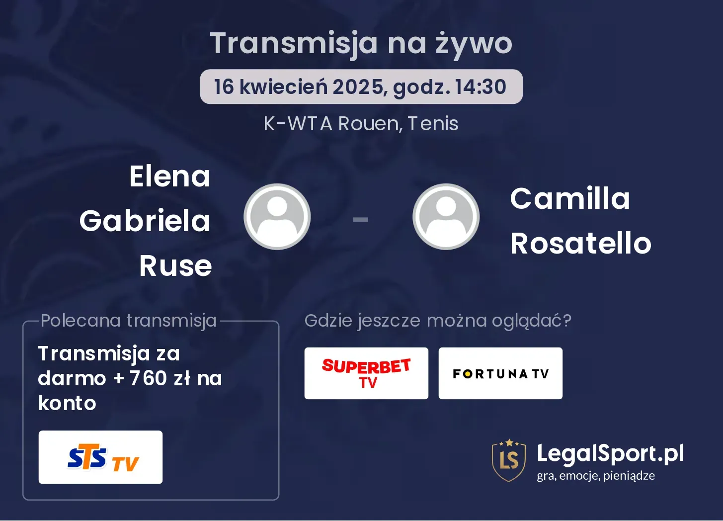 Elena Gabriela Ruse - Camilla Rosatello gdzie oglądać?