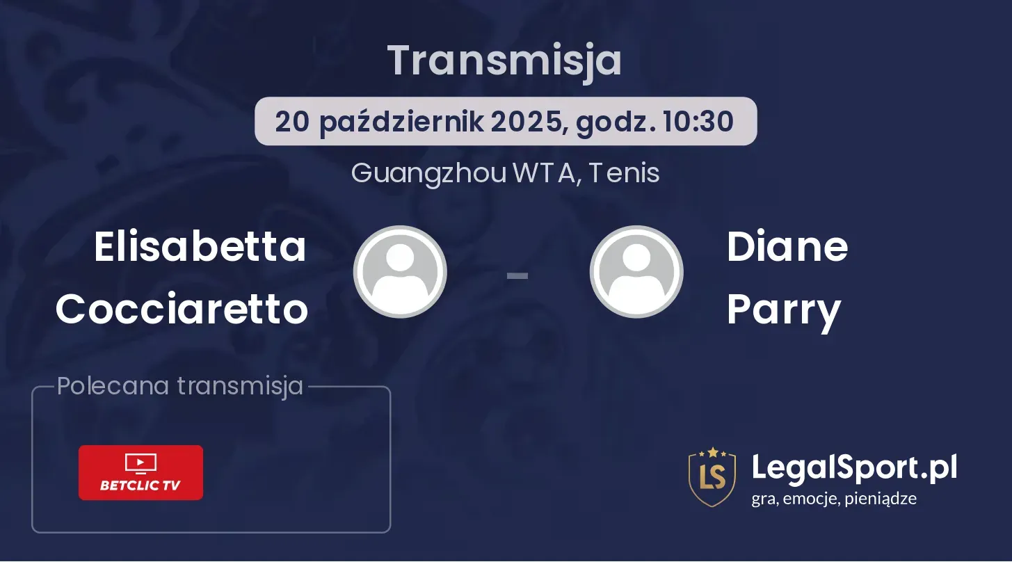 Elisabetta Cocciaretto - Diane Parry Transmisje