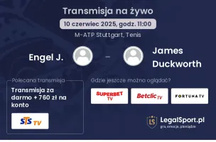 Engel J. - James Duckworth gdzie oglądać?