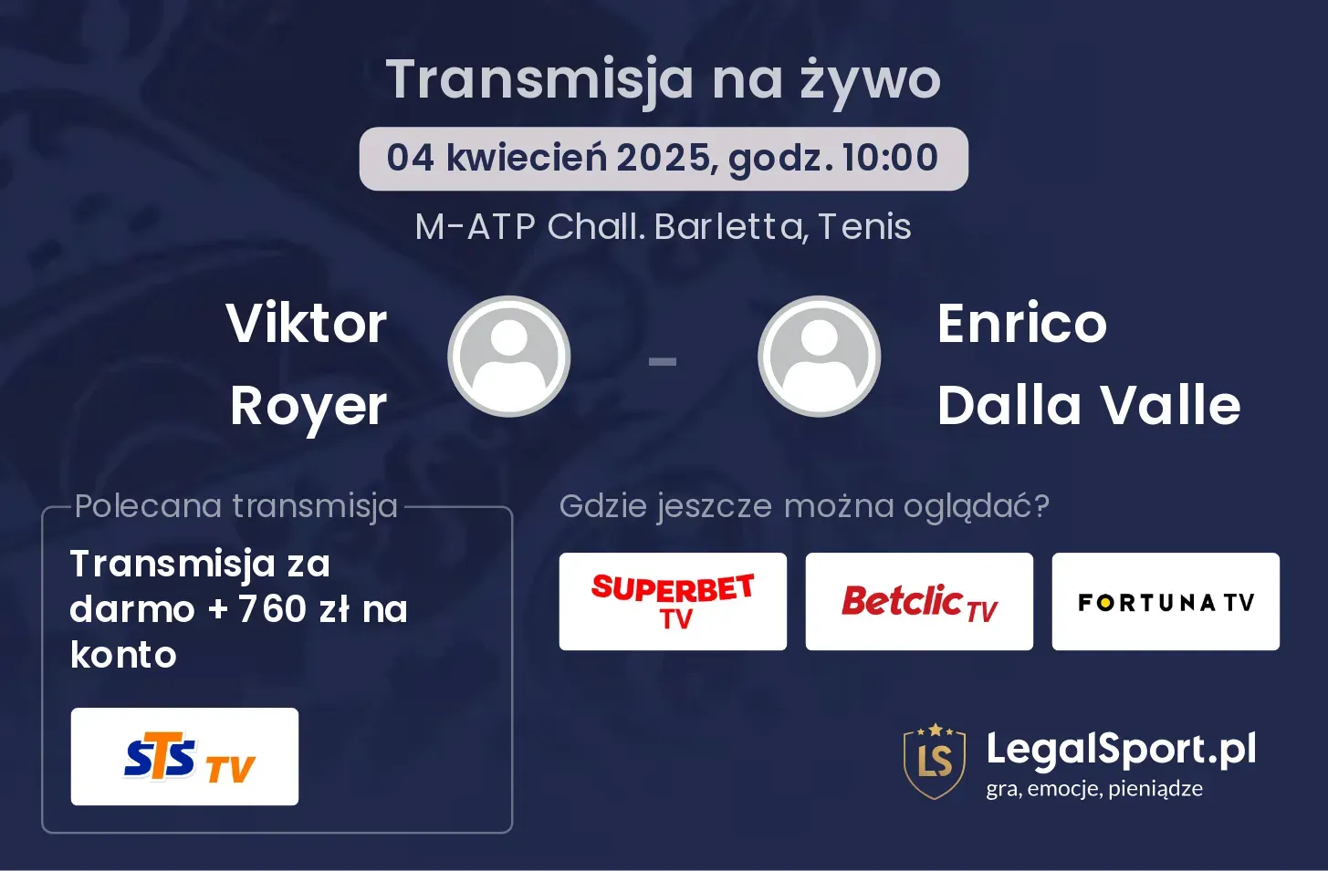 Viktor Royer - Enrico Dalla Valle gdzie oglądać?