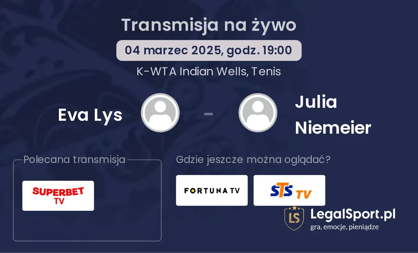 Eva Lys - Julia Niemeier gdzie oglądać?