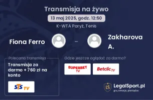 Fiona Ferro - Zakharova A. gdzie oglądać?