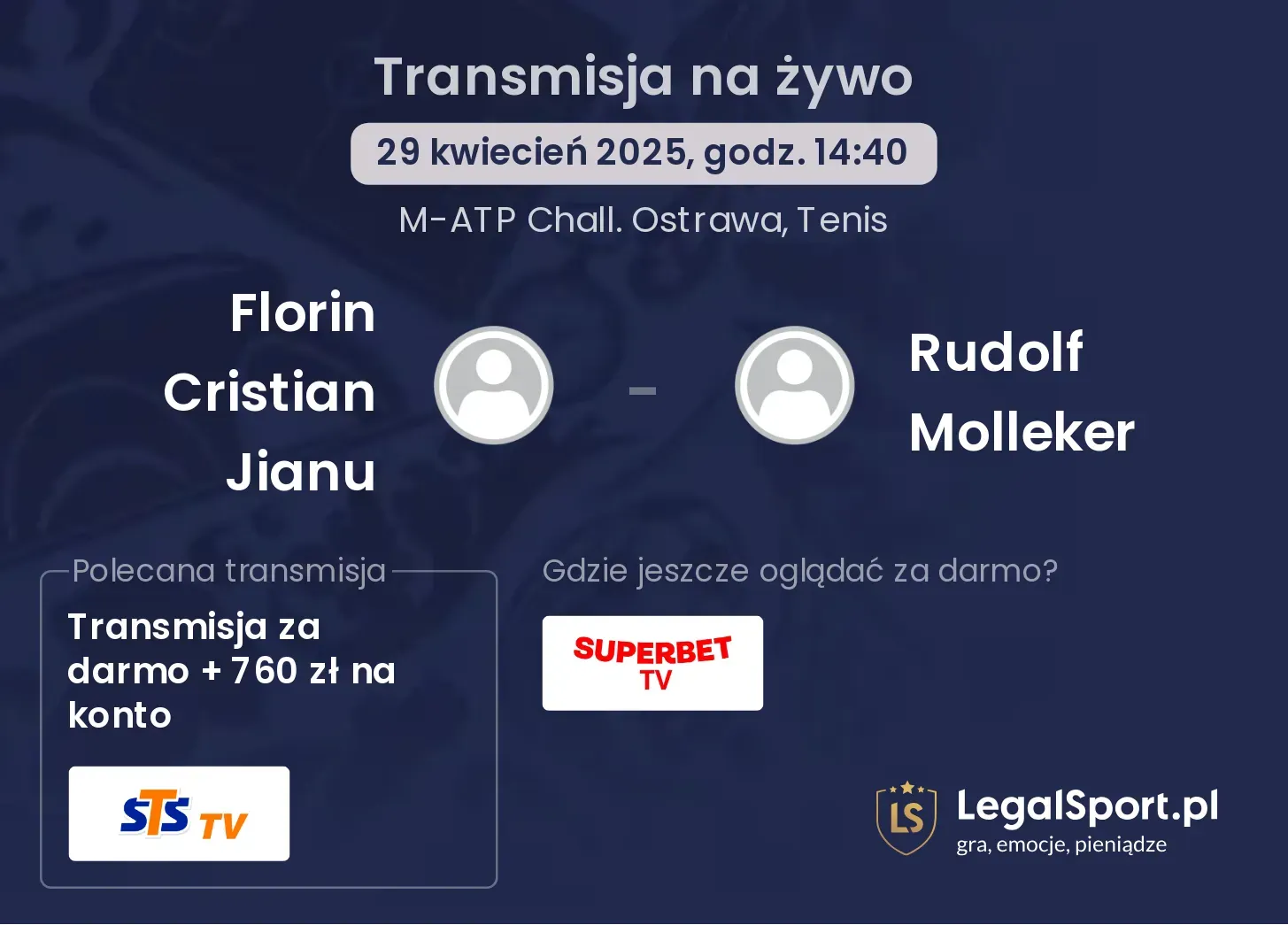 Florin Cristian Jianu - Rudolf Molleker gdzie oglądać?