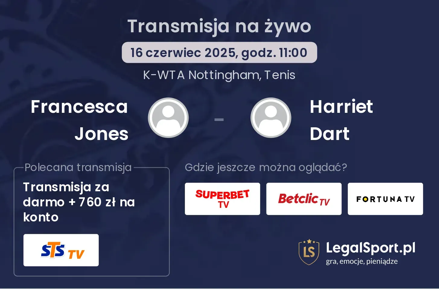 Francesca Jones - Harriet Dart gdzie oglądać?