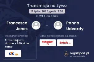 Francesca Jones - Panna Udvardy gdzie oglądać?