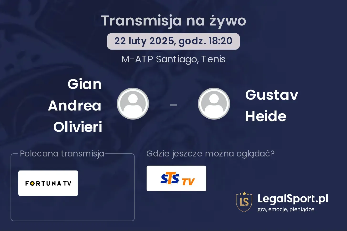 Gian Andrea Olivieri - Gustav Heide gdzie oglądać?