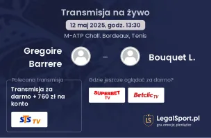 Gregoire Barrere - Bouquet L. gdzie oglądać?