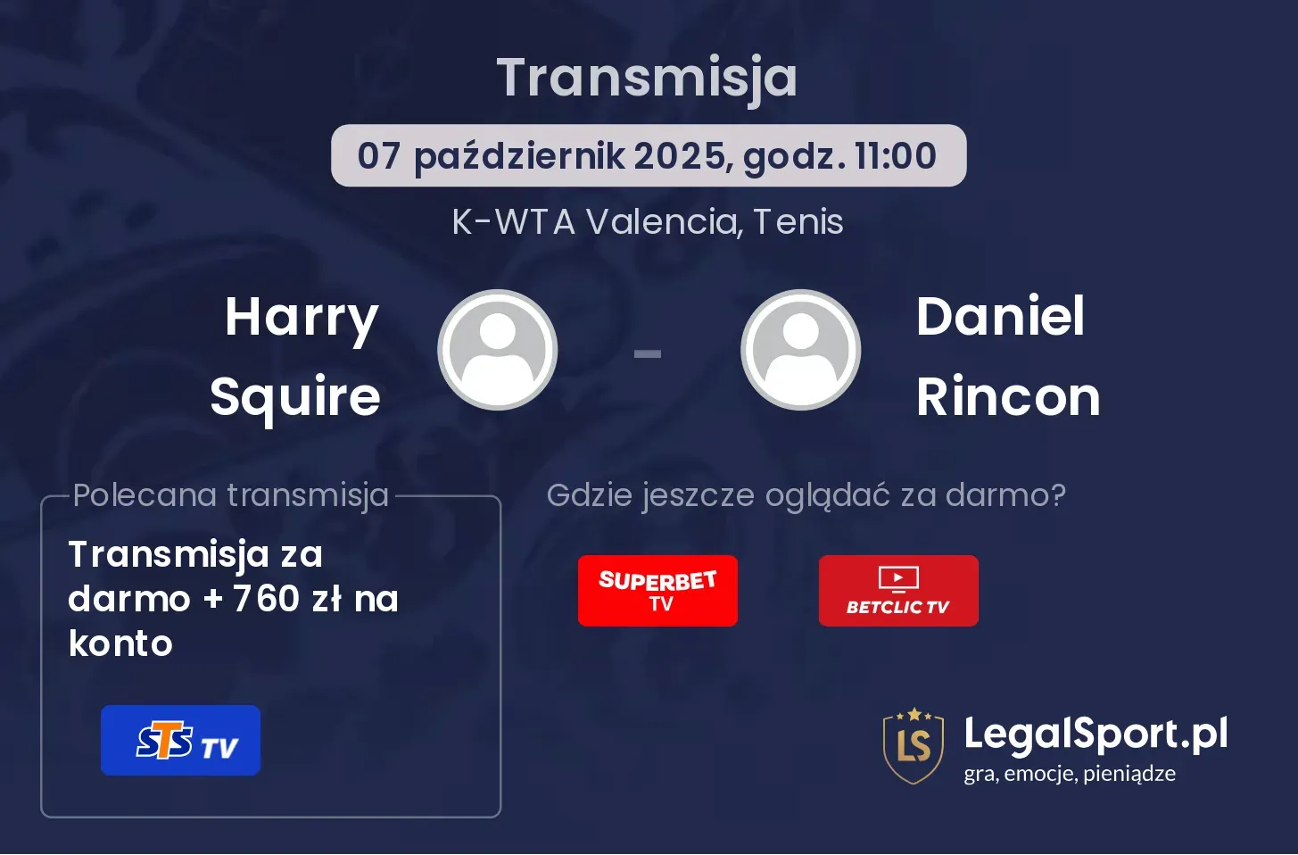 Harry Squire - Daniel Rincon gdzie oglądać?
