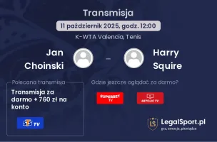 Jan Choinski - Harry Squire gdzie oglądać?