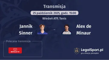 Jannik Sinner - Alex de Minaur gdzie oglądać?