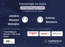 Jessica Bouzas Maneiro - Emma Navarro gdzie oglądać?