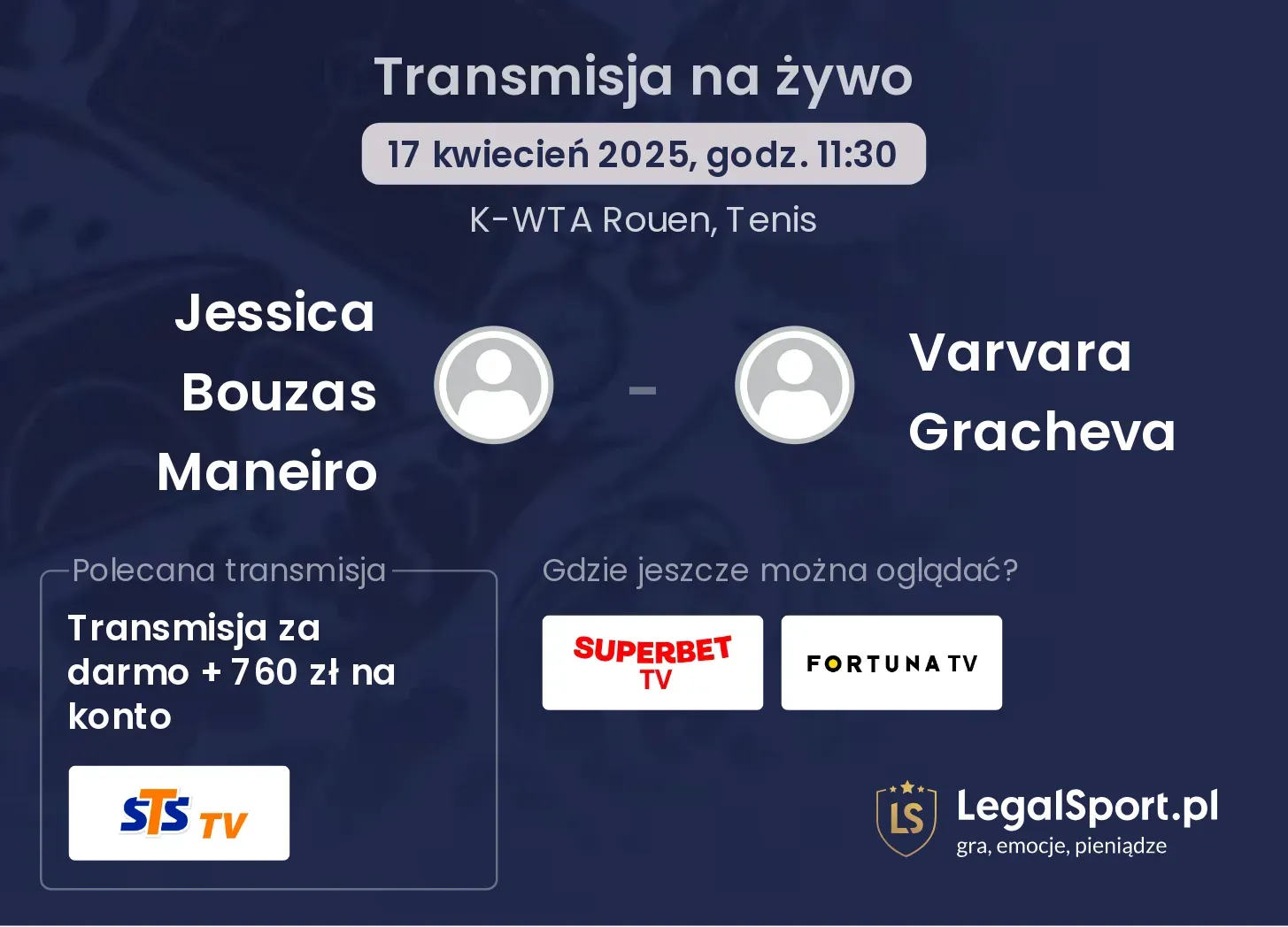 Jessica Bouzas Maneiro - Varvara Gracheva gdzie oglądać?