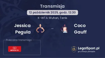 Jessica Pegula - Coco Gauff gdzie oglądać?