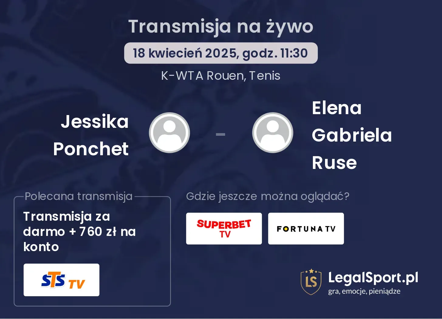 Jessika Ponchet - Elena Gabriela Ruse gdzie oglądać?