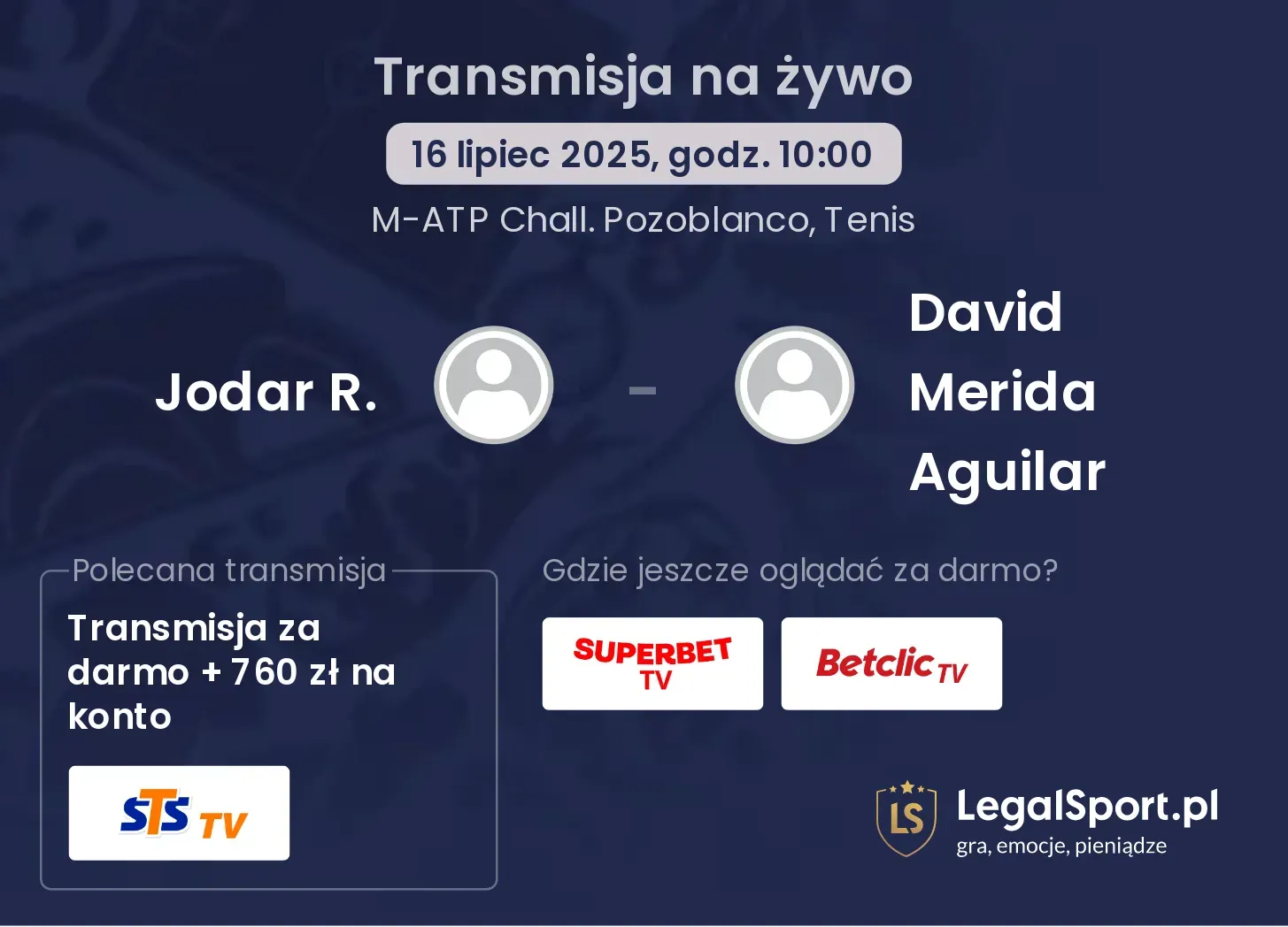 Jodar R. - David Merida Aguilar gdzie oglądać?