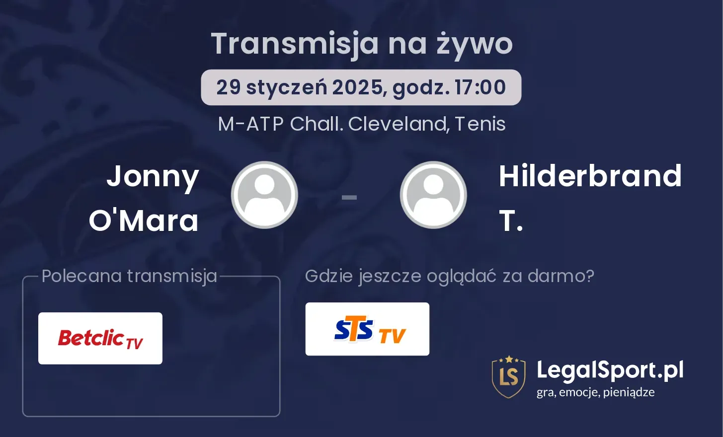 Jonny O'Mara - Hilderbrand T. gdzie oglądać?