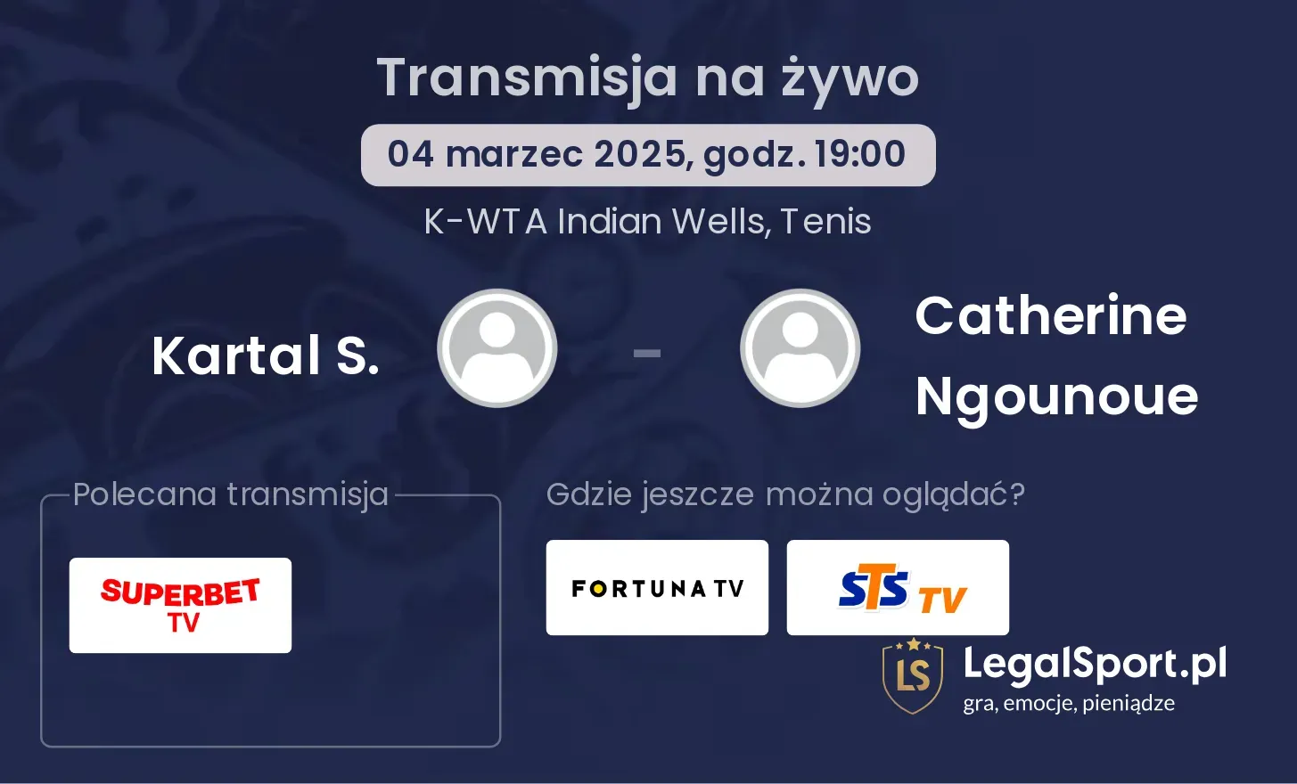 Kartal S. - Catherine Ngounoue gdzie oglądać?