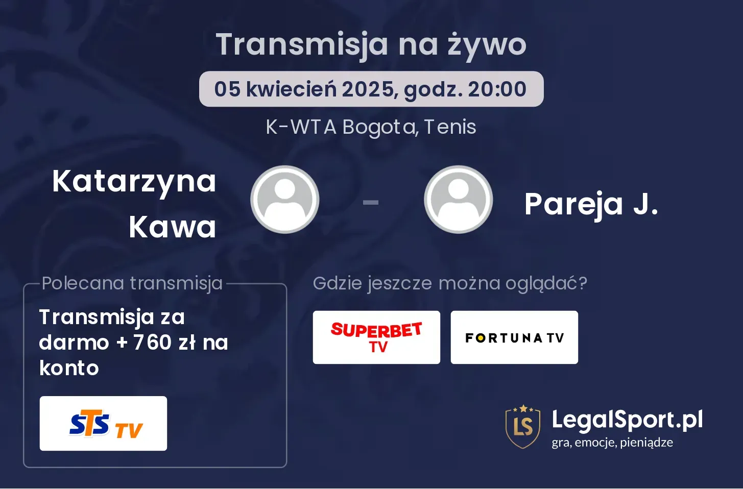 Katarzyna Kawa - Pareja J. gdzie oglądać?