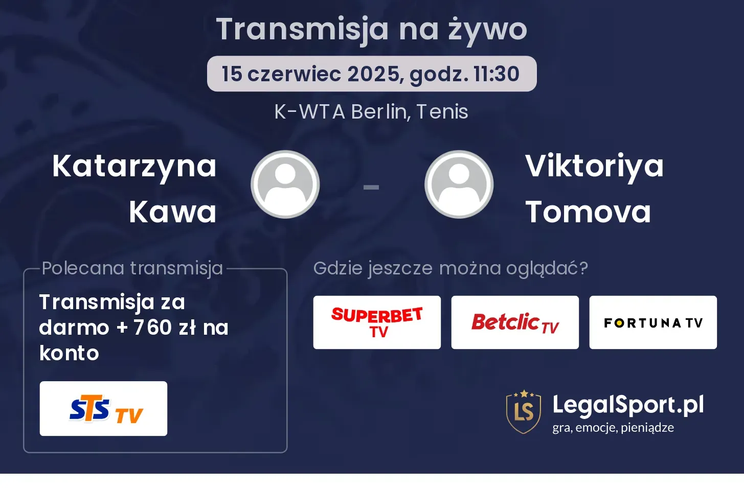Katarzyna Kawa - Viktoriya Tomova gdzie oglądać?