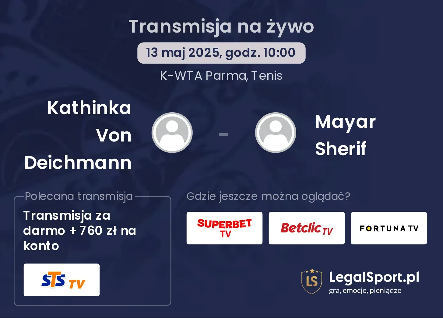 Kathinka Von Deichmann - Mayar Sherif gdzie oglądać?