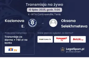 Kazionova E. - Oksana Selekhmeteva gdzie oglądać?