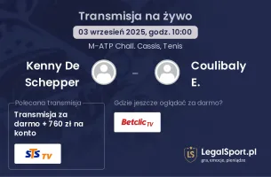 Kenny De Schepper - Coulibaly E. gdzie oglądać?