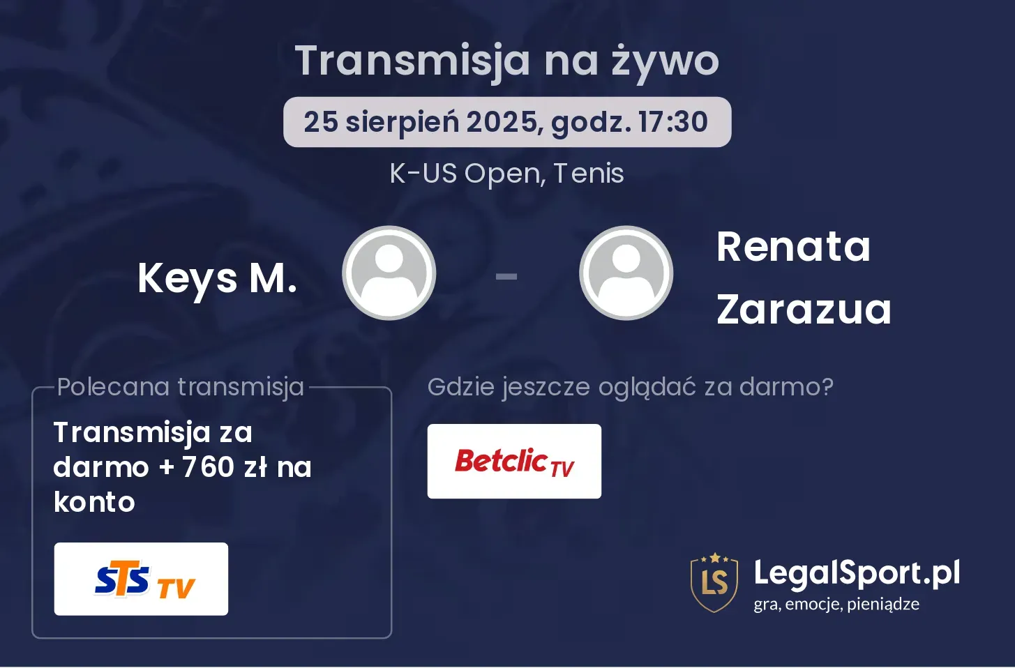 Keys M. - Renata Zarazua gdzie oglądać?