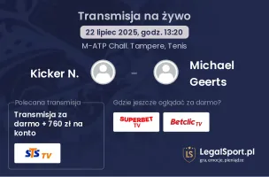Kicker N. - Michael Geerts gdzie oglądać?