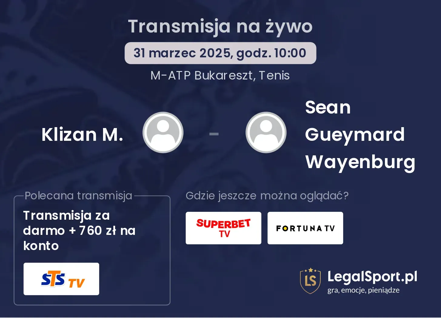 Klizan M. - Sean Gueymard Wayenburg gdzie oglądać?