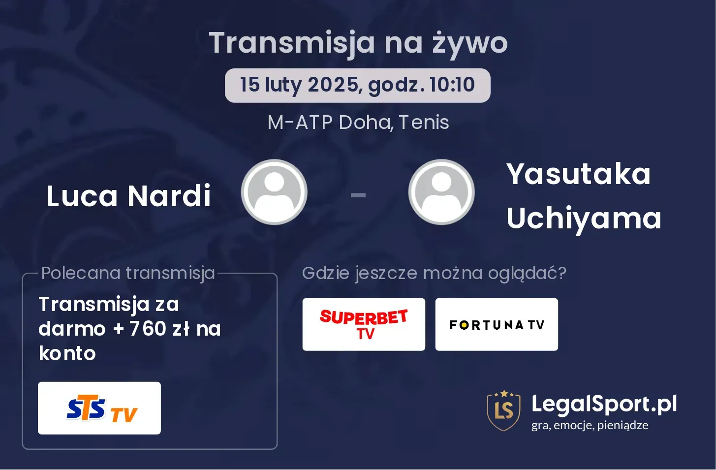 Luca Nardi - Yasutaka Uchiyama gdzie oglądać?