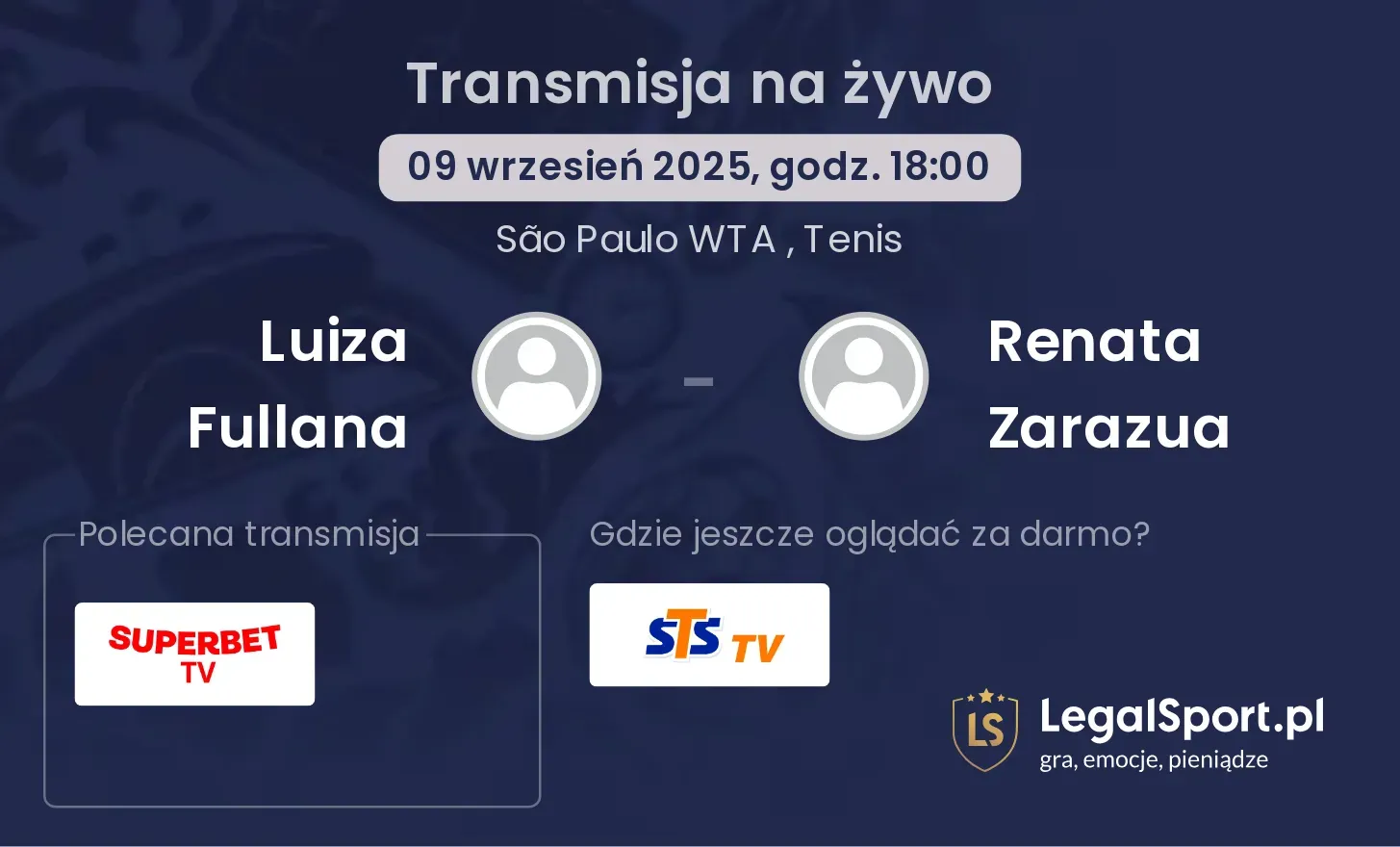 Luiza Fullana - Renata Zarazua gdzie oglądać?