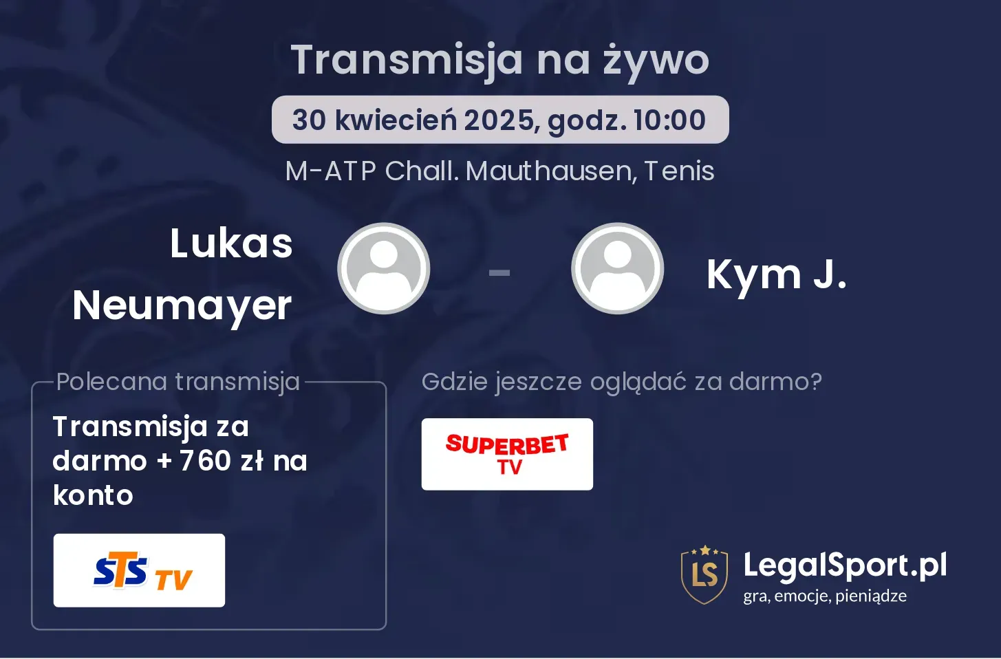 Lukas Neumayer - Kym J. gdzie oglądać?