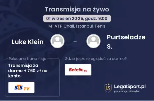 Luke Klein - Purtseladze S. gdzie oglądać?