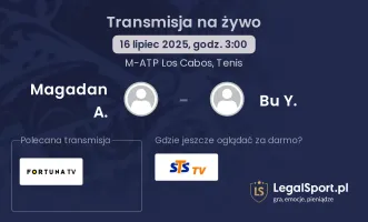 Magadan A. - Bu Y. gdzie oglądać?