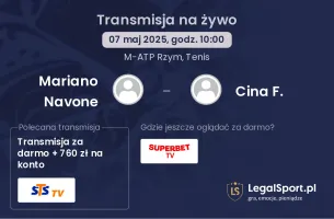 Mariano Navone - Cina F. gdzie oglądać?