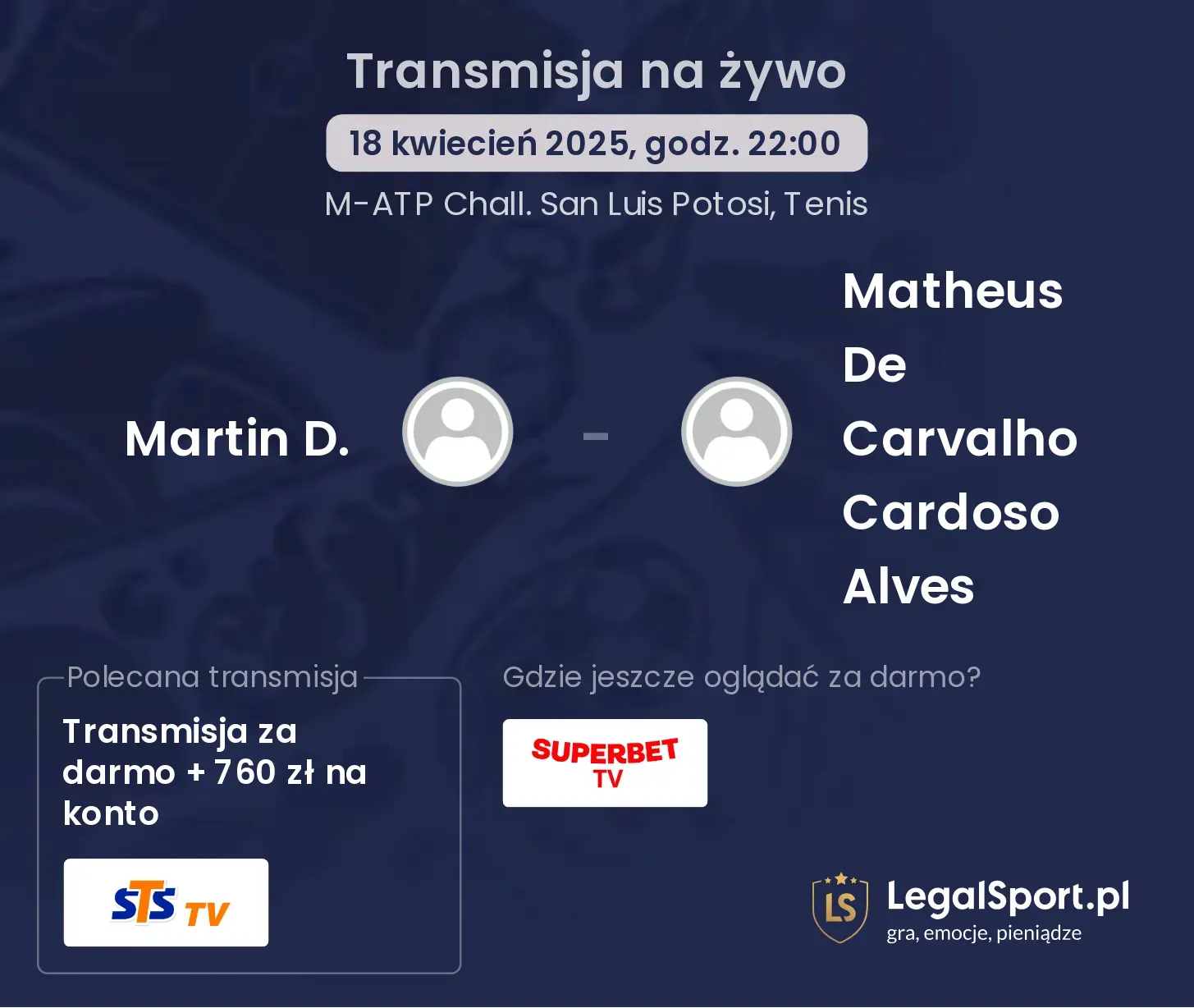 Martin D. - Matheus De Carvalho Cardoso Alves gdzie oglądać?