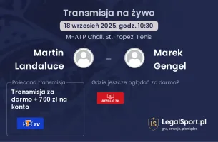 Martin Landaluce -  Marek Gengel gdzie oglądać?