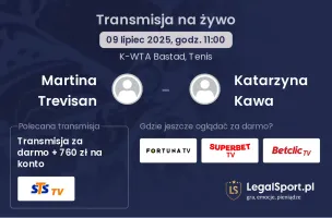 Martina Trevisan - Katarzyna Kawa gdzie oglądać?